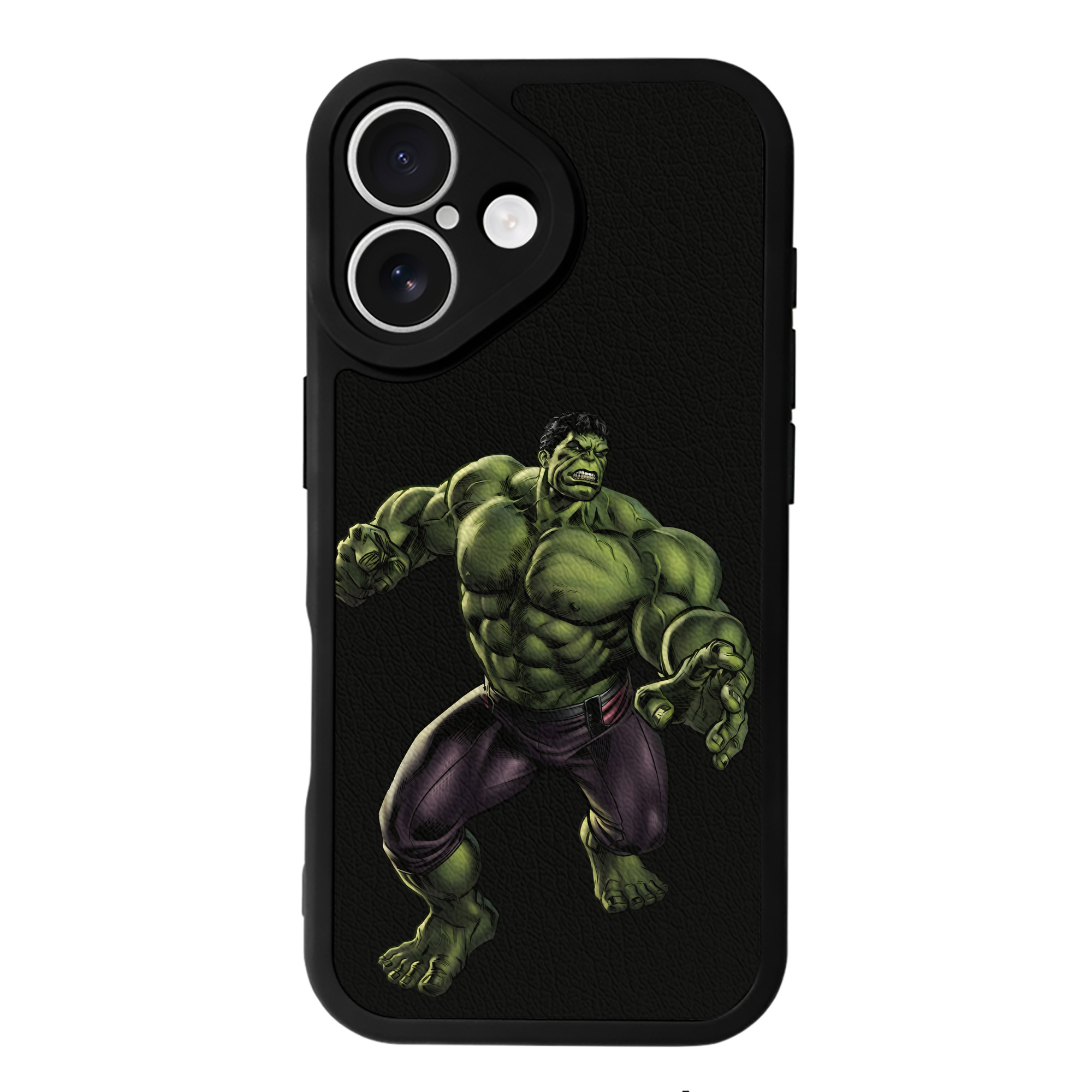 （画像用） アベンジャーズ The Avengers 【iPhone 16シリーズ対応】シリコンスマホケース（レザー調） 材質：シリコン